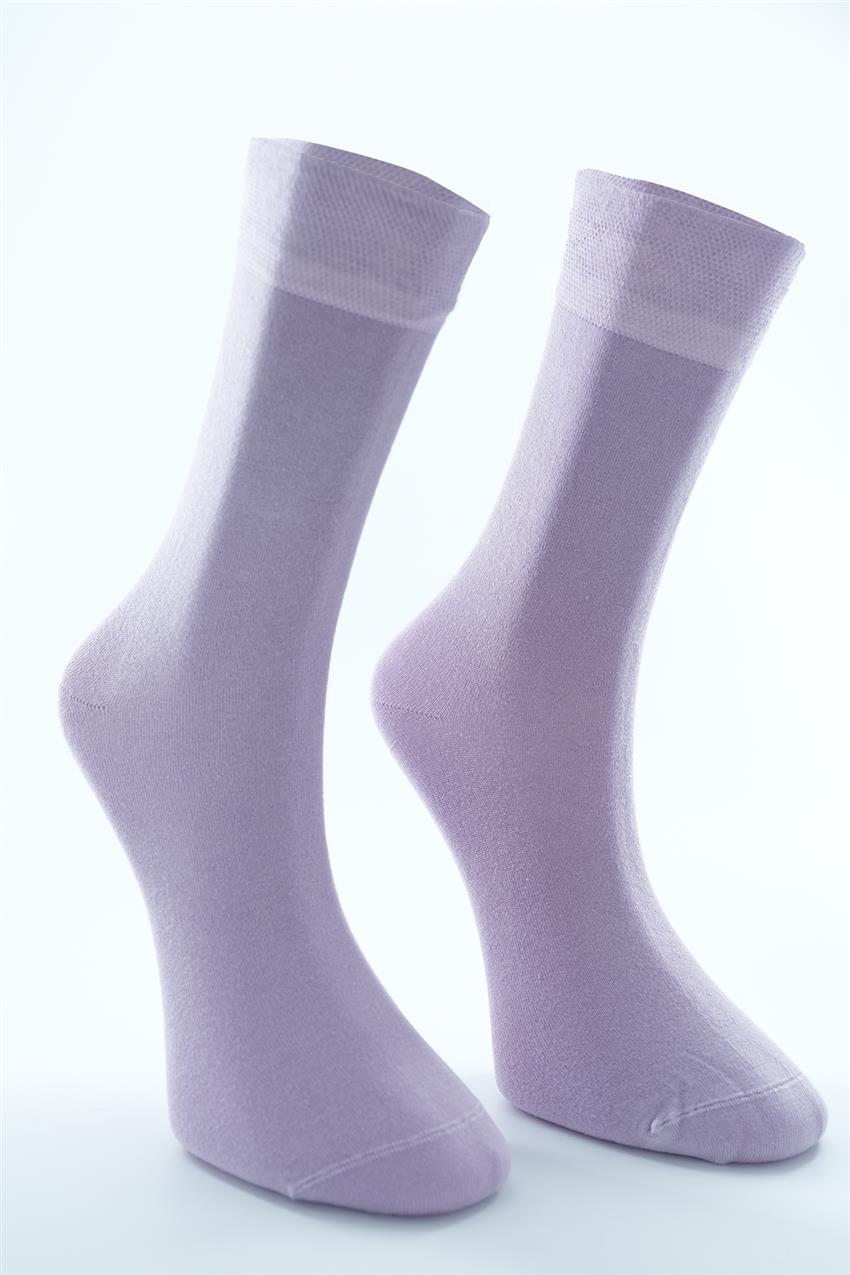 Basic Uzun Çorap-Lila 3148-49
