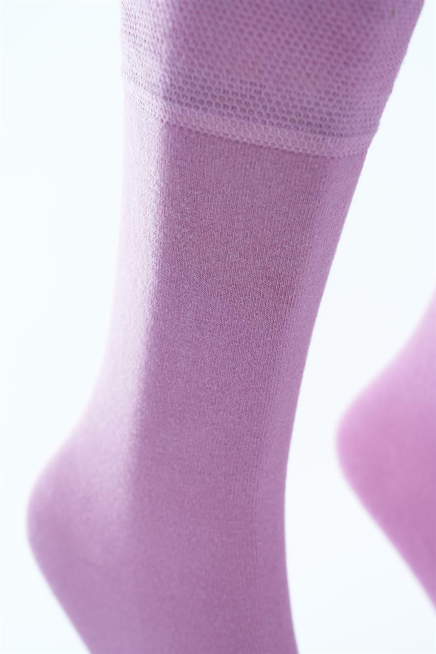 Basic Uzun Çorap-Pembe 3148-42