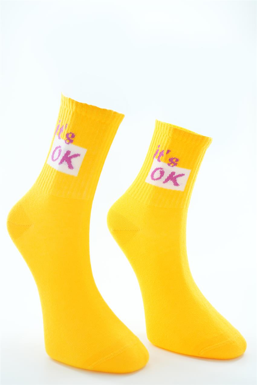 Socks-Yellow 4131-29