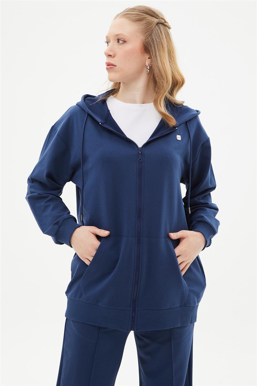Sweatshirt-Navy Blue KY-B24-70032-11