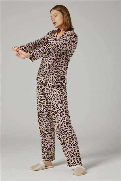 Pajama Set-Pink 1035-42