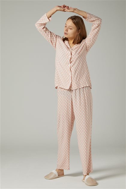 Pajama Set-Pink 1036-42