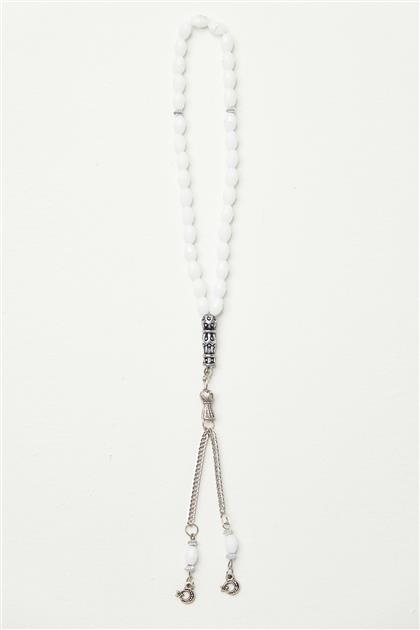 Luxury Crystal Crystal Rosary-White 0040-02
