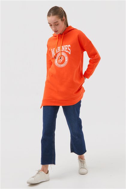 Sweatshirt-Orange 1063011-37