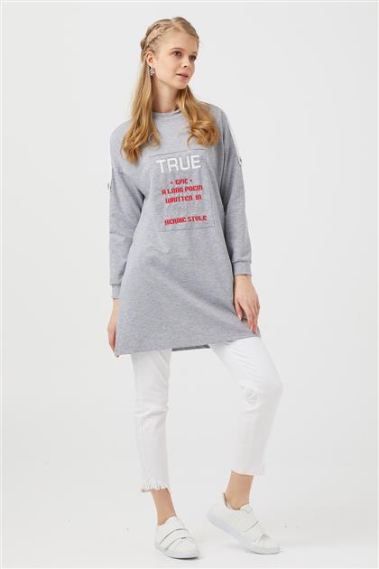 Sweatshirt-Gray KY-A21-70011-07