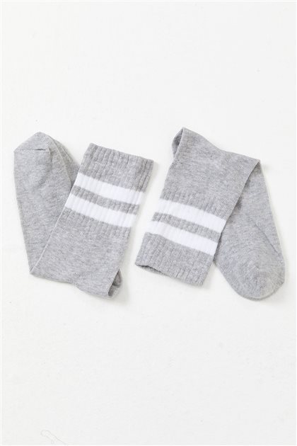 Socks-Gray 22SSM40001A-04