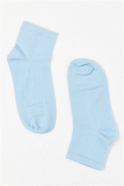 Çorap-Açık Mavi 22SSM40004A-15