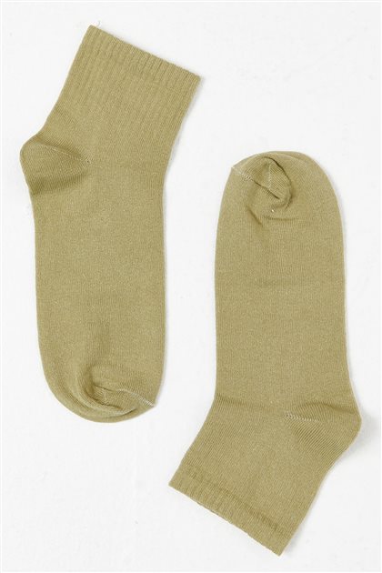 Socks-Khaki 22SSM40004A-27