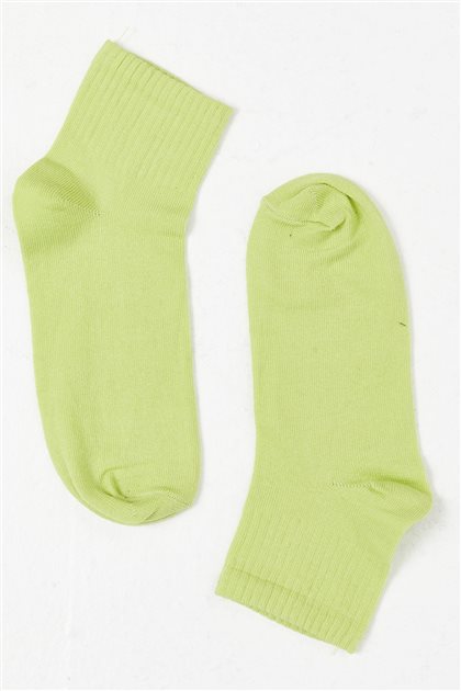 Çorap-Fıstık Yeşili 22SSM40004A-23