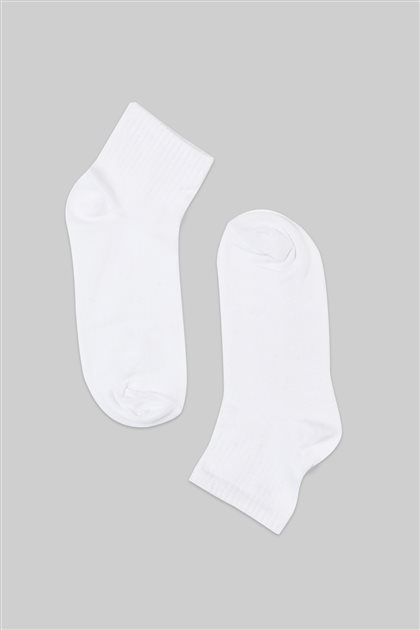 Çorap-Beyaz 22SSM40004A-02