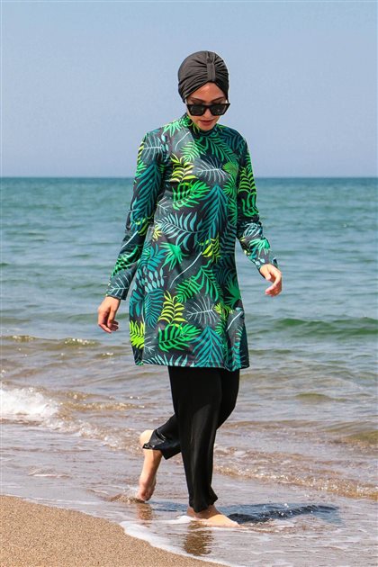Hijab Swimwear-Green 1968-21