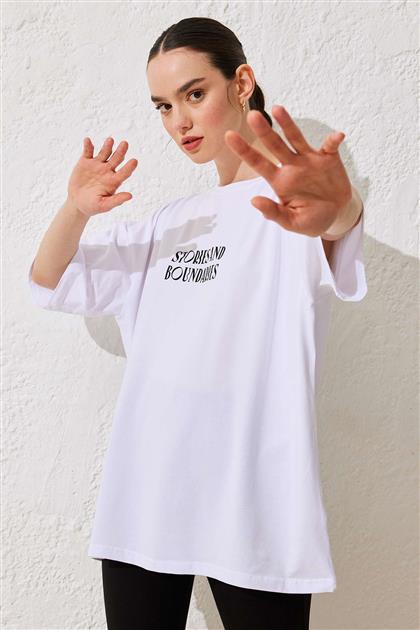 T-shirt-White HY22233-02