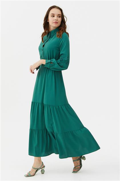 Elbise-Yeşil DO-B22-63010-21