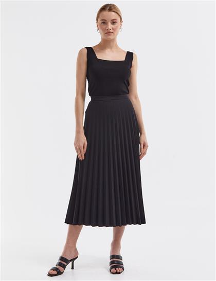 Skirt-Black VV-B23-42003-12