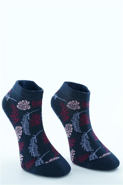 Autumn Koyu Lacivert Soket Çorap