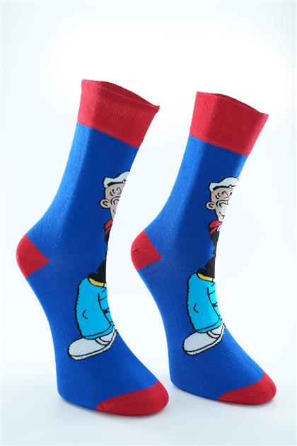 Socks-Blue 6293-70
