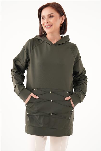 Tunic-Olive Green P22Y-1504-27