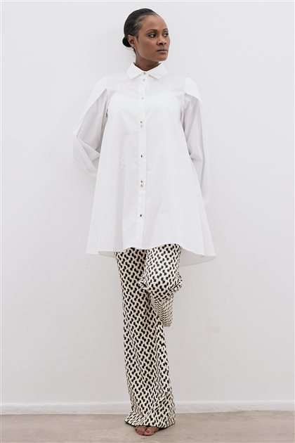 Shirt-White K-18010-02