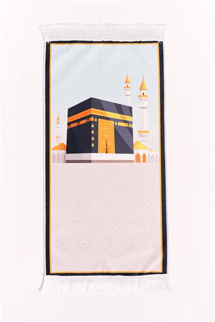 100*45 Kabe Minare Desenli Seccade-Karma ÇS-9854-284