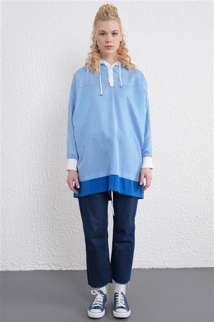Sweatshirt-Cobalt Blue KA-B23-31028-145