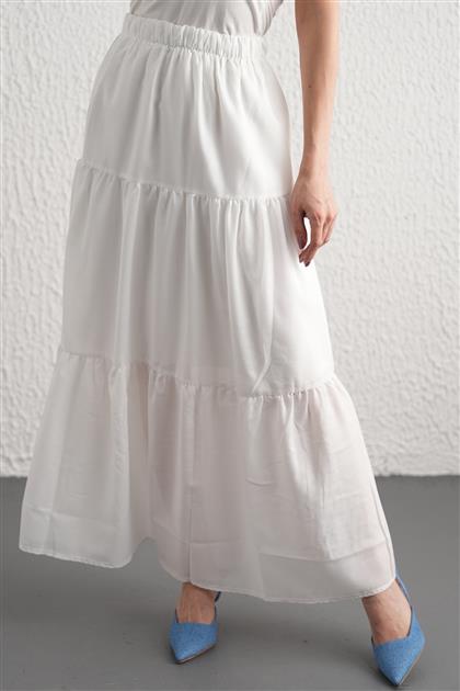 Skirt-White 2312-02