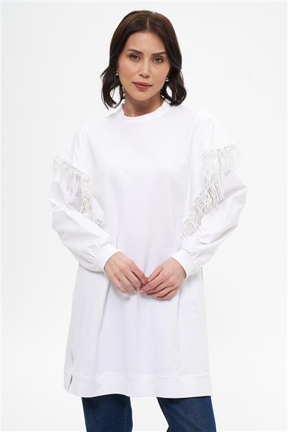 Sweatshirt-Optic White KA-A23-31003-02