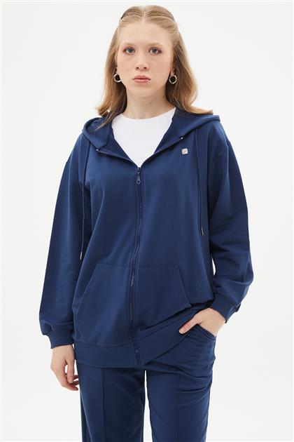 Sweatshirt-Navy Blue KY-B24-70032-11