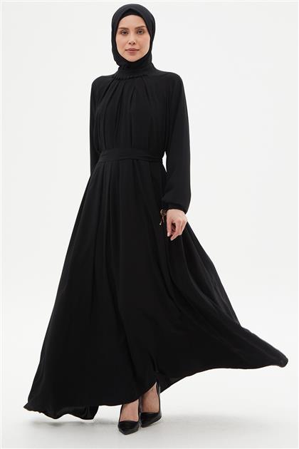 330113-R236 فستان-أسود