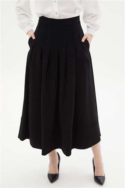 Skirt-Black KA-A23-12030-12