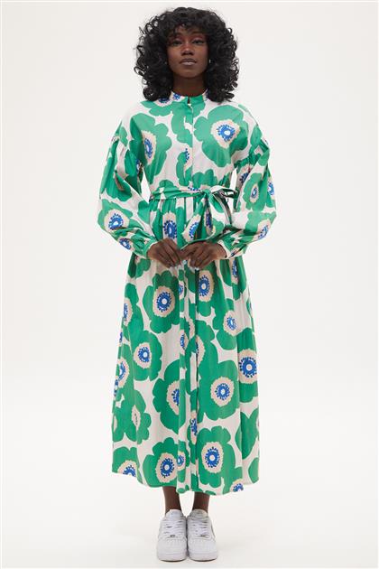 Dress-Benetton Green 330087-R337