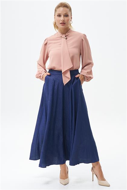 Skirt-Navy Blue 420057-R172