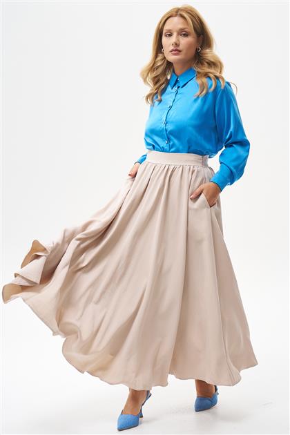 Skirt-Cream KYL-E183-12