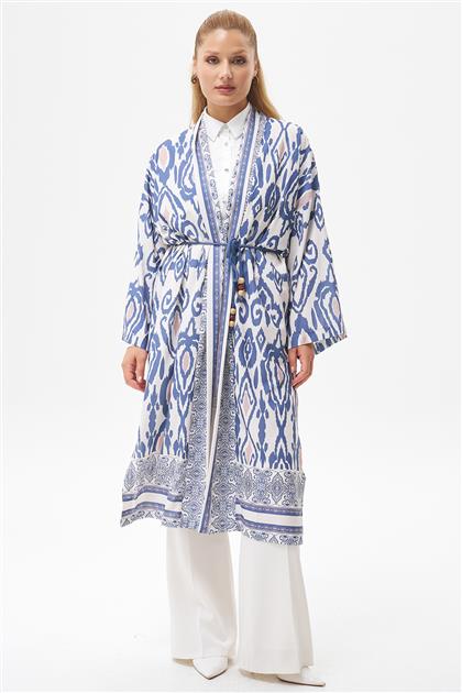 Kimono-İndigo KYL-B585-83