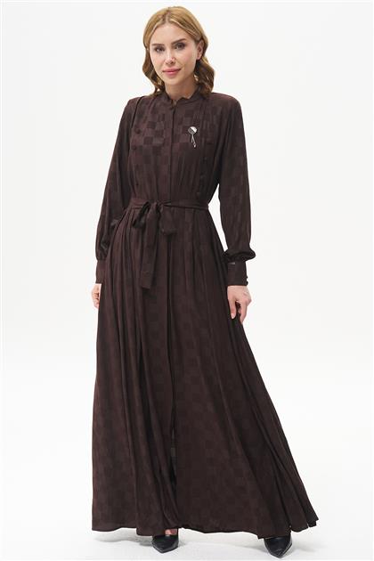 Abaya-Dark Brown 520215-R030