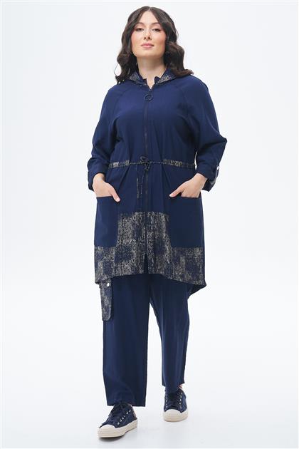 Suit-Navy Blue K-3143-17