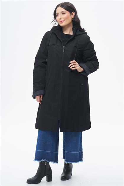 Coat-Black DO-A23-60020-01