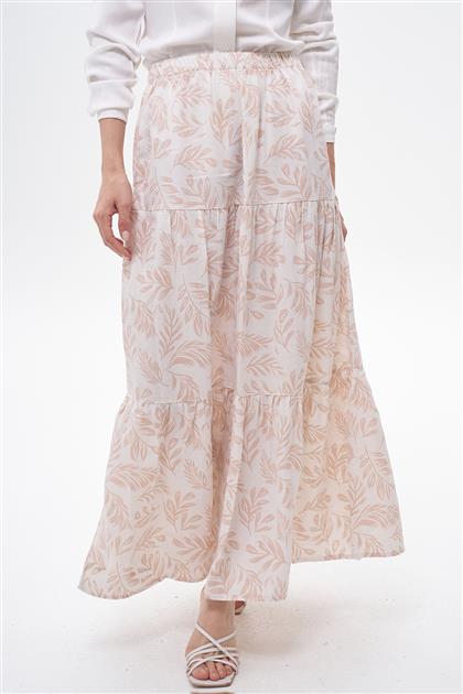 Skirt-Beige EMR-1662-11