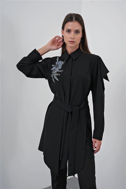 Tunic-Black T-1502-R1210