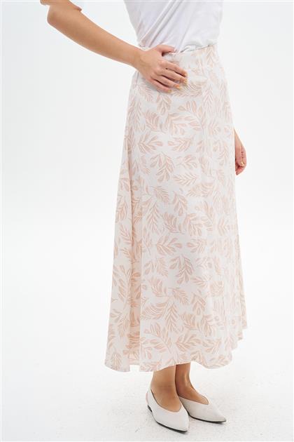 Skirt-Beige EMR-1883-11