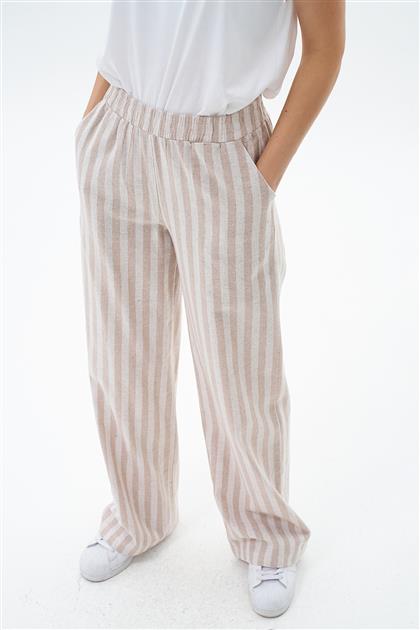 Pants-Ecru-Beige EMR-2102-428