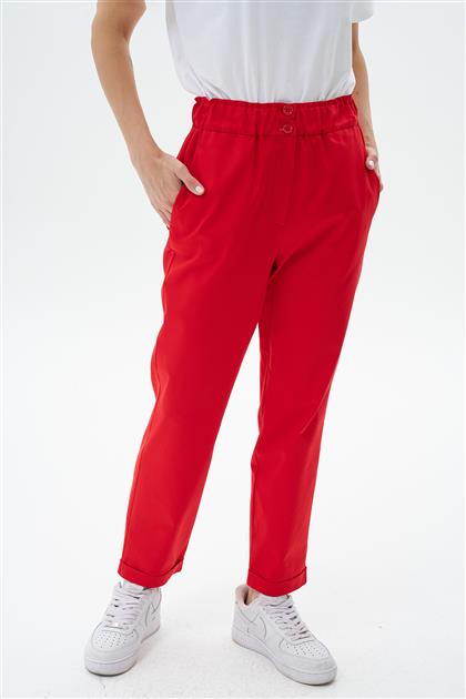 Pants-Red P5205-34