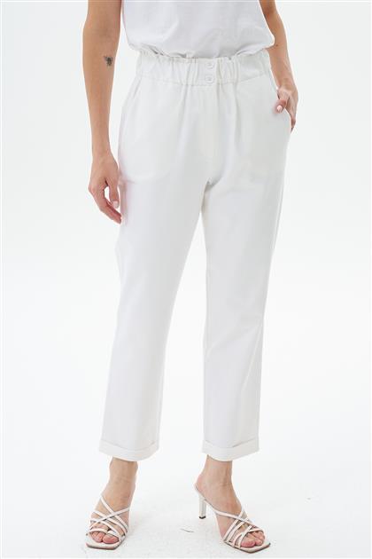 Pants-White P5205-02