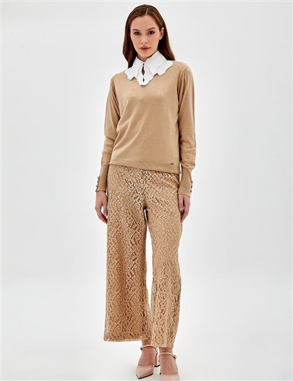 Pants-Sand Beige KA-A23-19041-581