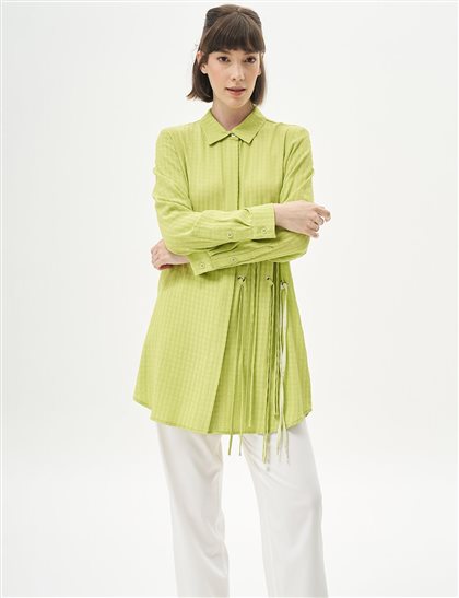 Tunic-Pistachio Green KA-B24-21092-586