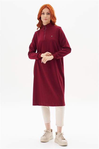 Tunic-Claret Red 24KT436-1474