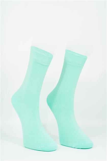 Basic Bambu Çorap-Mint 25050-24