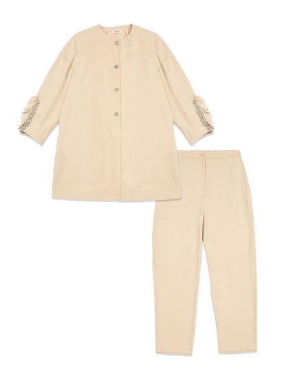 Suit-Beige KA-A23-16024-08