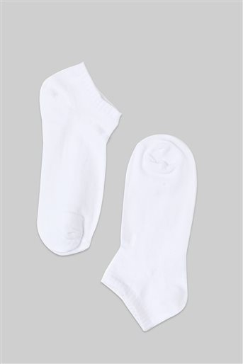 Çorap-Beyaz 22SSM40003A-02
