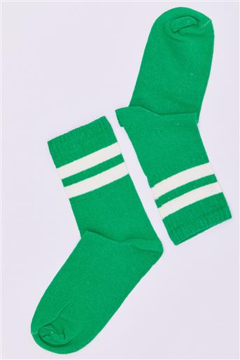 Socks-Green 22SSM40001A-21