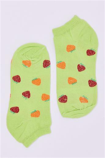 Socks-Pistachio Green 22SSM40006A-23